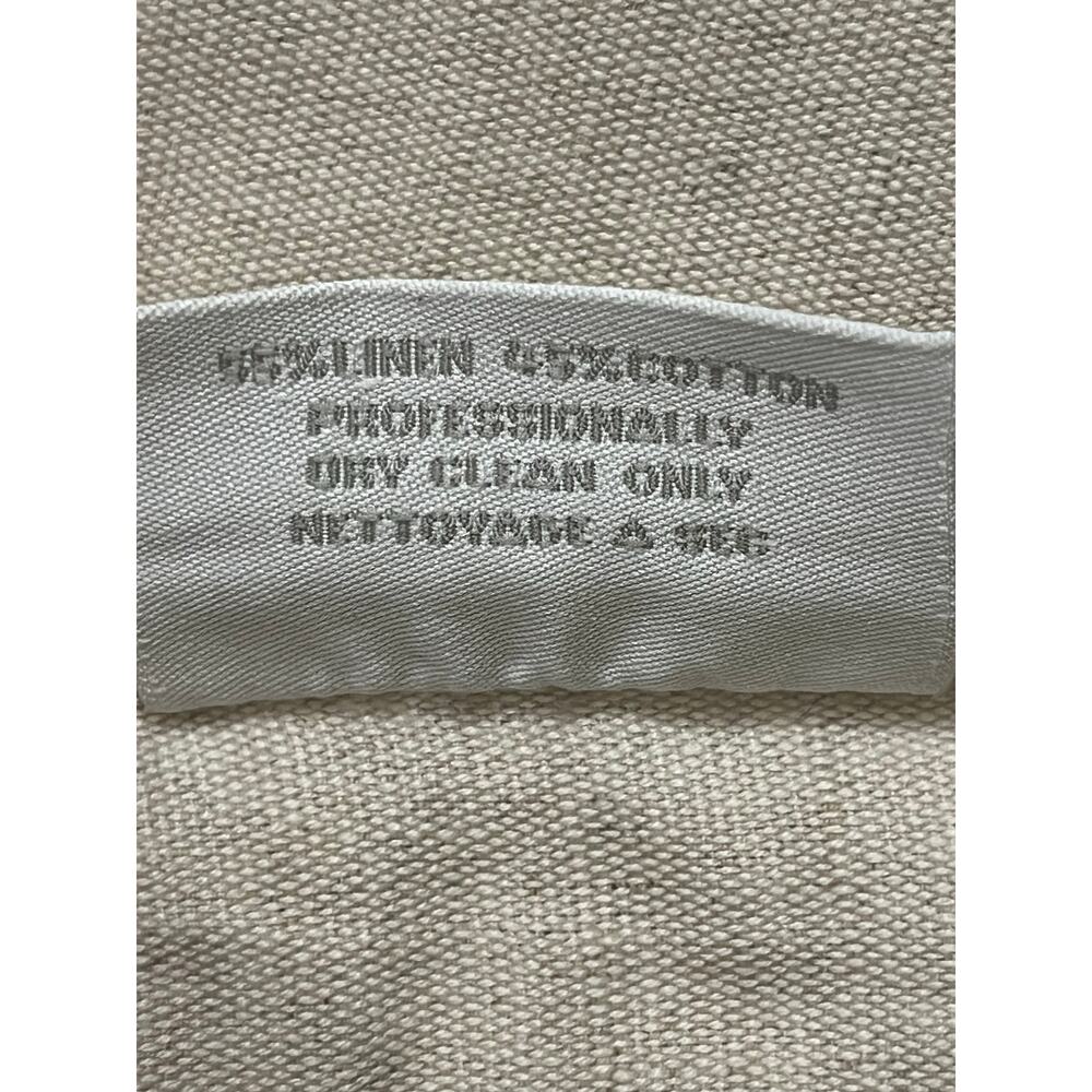 NWOT Restoration Hardware 19” square linen throw pillows - Set of 2 - Picture 8 of 8